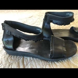 Fly London Sandals - Black Mexu